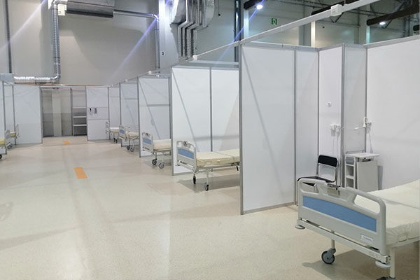 Ostatni pacjenci opuścili szpital tymczasowy EXPO w Krakowie