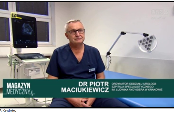 Nasza nowoczesna urologia w Magazynie Medycznym Telewizji Kraków!