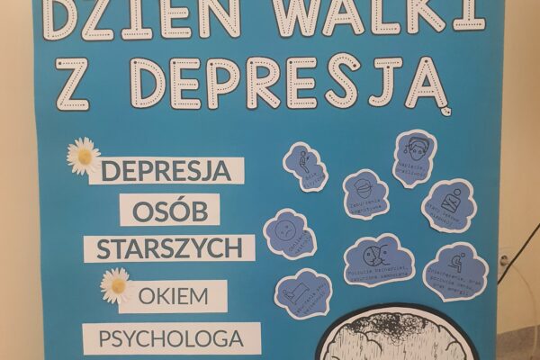 Ogólnopolski Dzień Walki z Depresją – warsztaty dla osób starszych