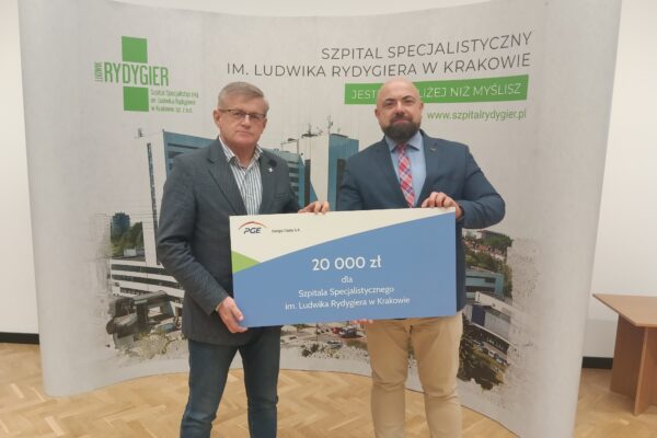 Darowizna Fundacji PGE dla diagnostyki okulistycznej w Rydygierze