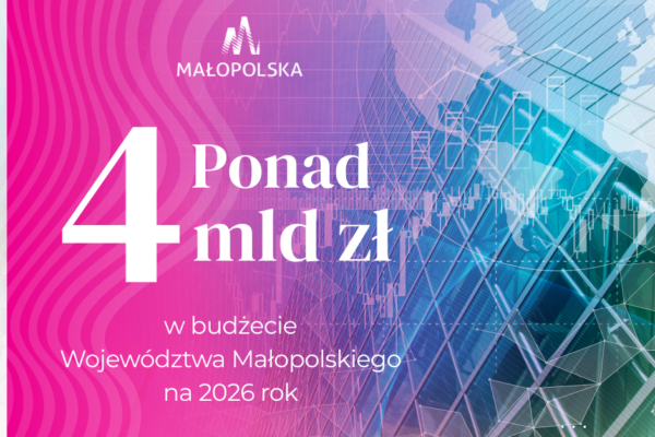 Inicjatywy z zakresu ochrony zdrowia w budżecie Województwa Małopolskiego na rok 2026