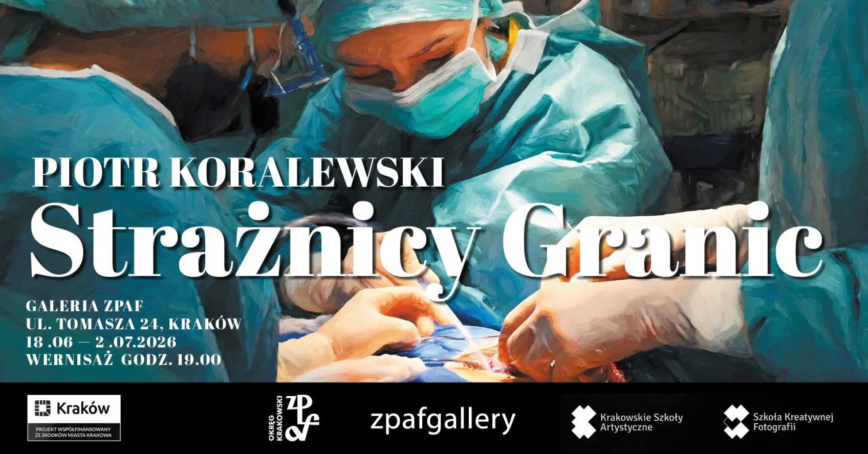 Krakowska Galeria Związku Polskich Artystów Fotografików z wystawą prac doktora Piotra Koralewskiego