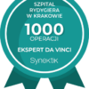Za nami 1000 operacji w asyście robota da Vinci!